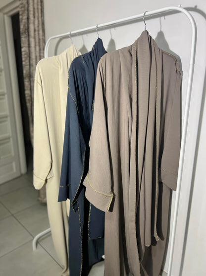 Abaya voile intégré