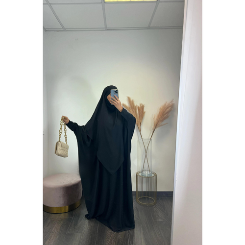 Abaya + khimar soie de médine