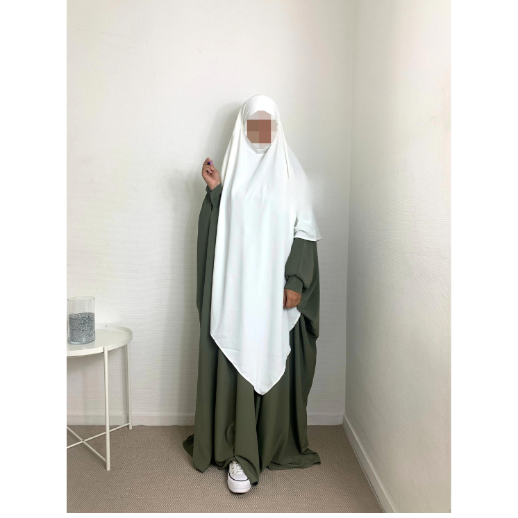 Khimar en soie de médine