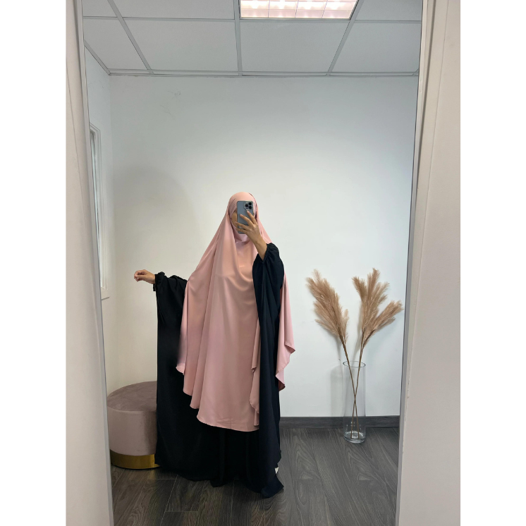 Khimar en soie de médine